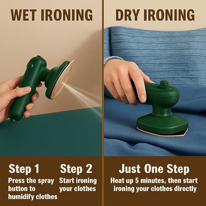 Mini Portable Steam Iron