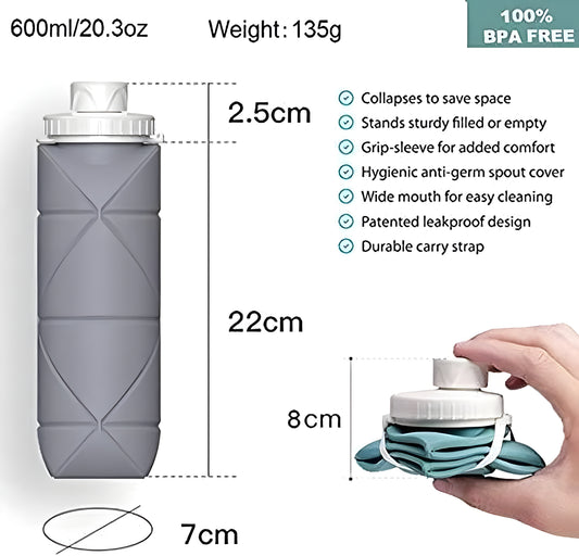 Collapsible Sports Water Bottles